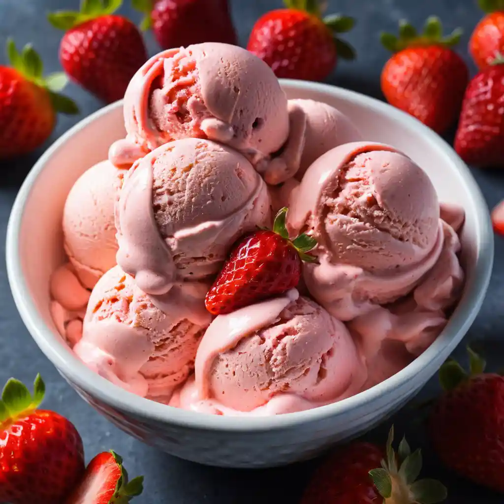 Παγωτό Φράουλα