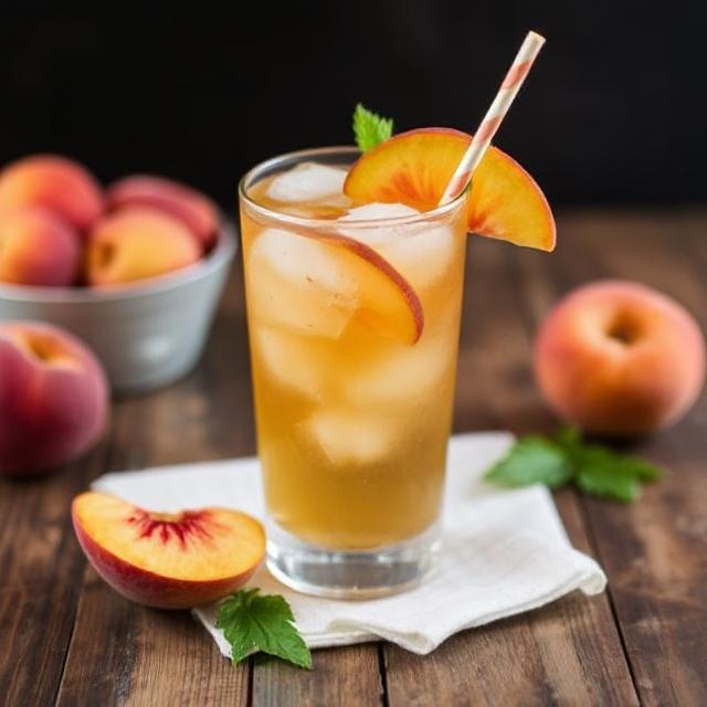 Παγωμένο Τσάι με Ροδάκινο