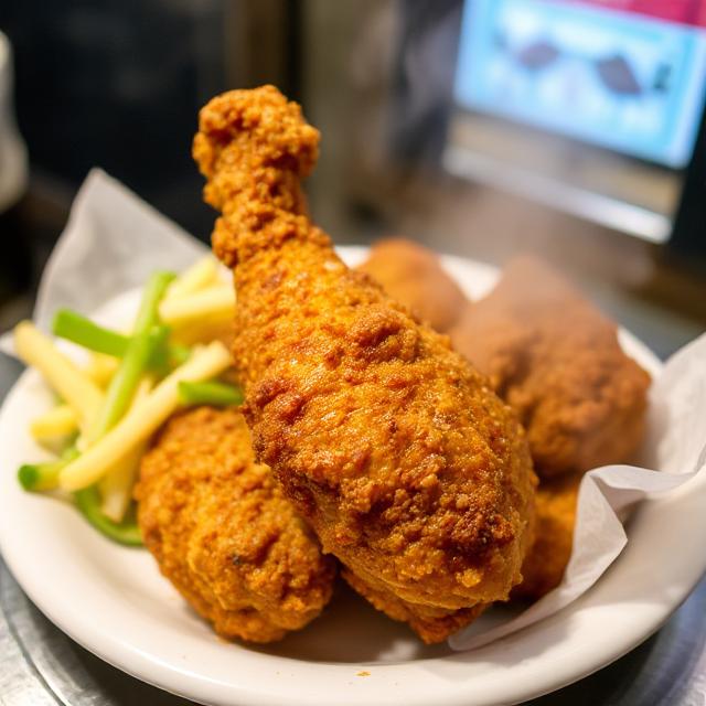 Τραγανό Τηγανητό Κοτόπουλο