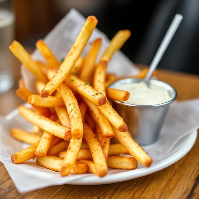 Τηγανητές Πατάτες με Γαρνιτούρες