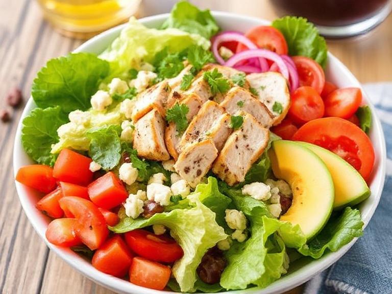 Σαλάτα Cobb με Κοτόπουλο