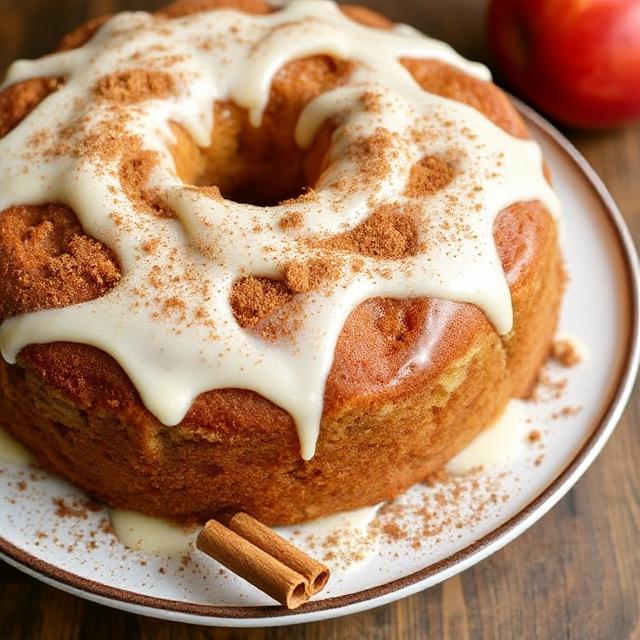 Κέικ Μήλου με Κανέλα