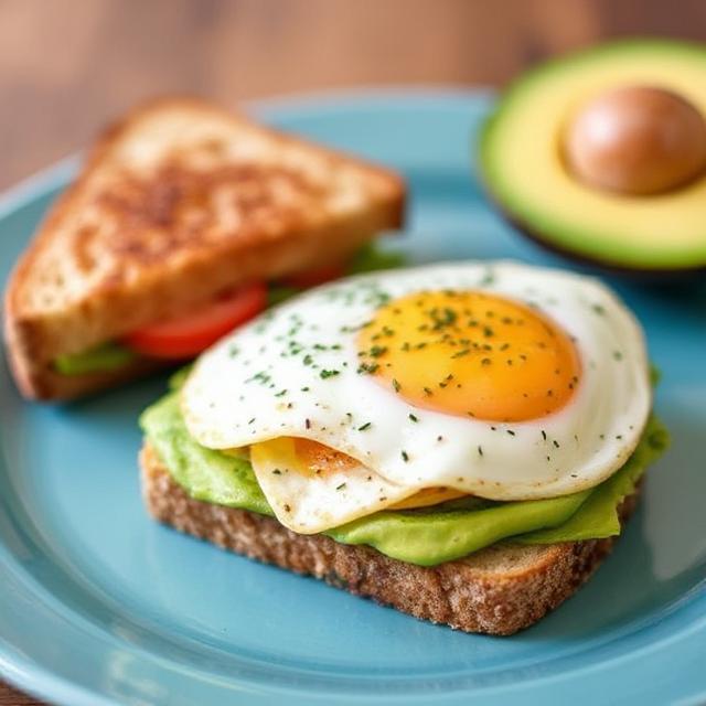 Σάντουιτς με Αβοκάντο και Αβγό