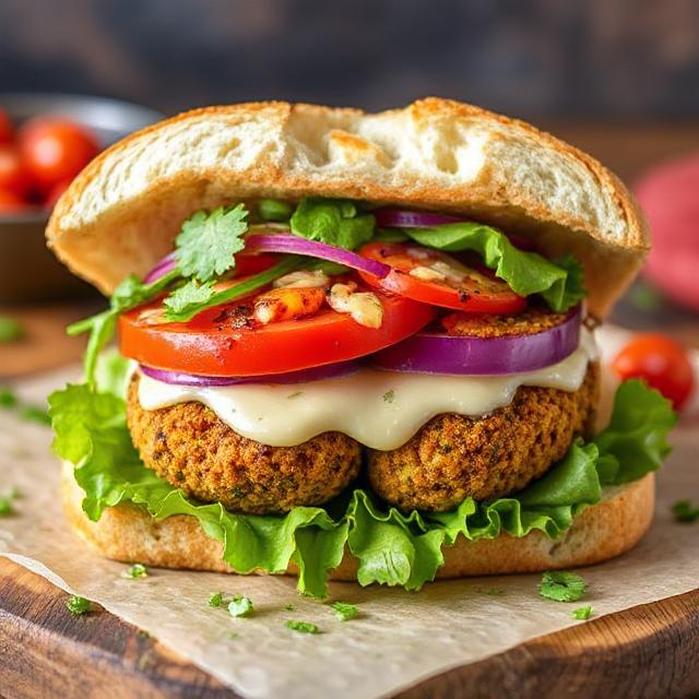 Σάντουιτς με Ρεβιθοκεφτέδες